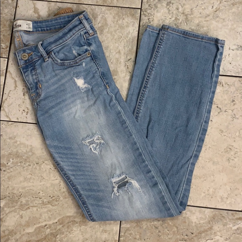 Hollister bootcut jeans 5s. W 27 L 31.